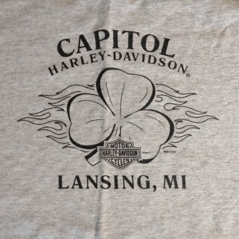 Harley Davidson T-shirt Sz. XL Capital Harley-Davidson Lansing, MI - Picture 5 of 5